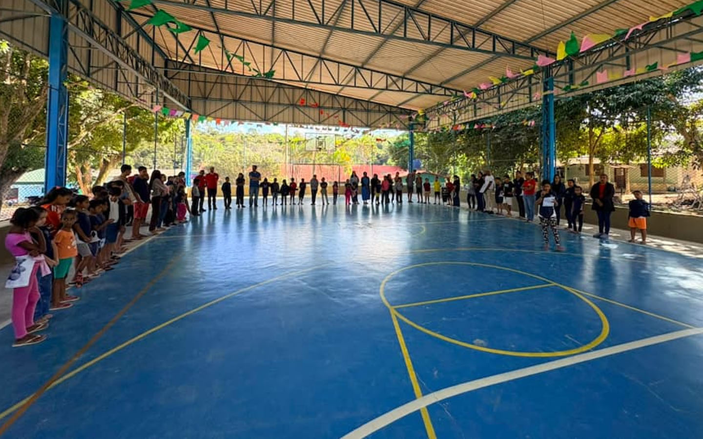 Suzano entrega amplia��o de espa�o comunit�rio na ...